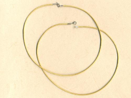 Ko�en� n�hrdeln�k 2mm / 45cm b�ov�
